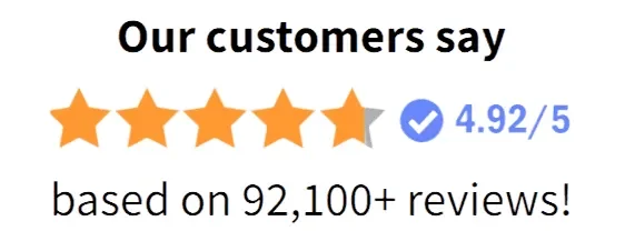LipoPeak™ 5-star customer ratings